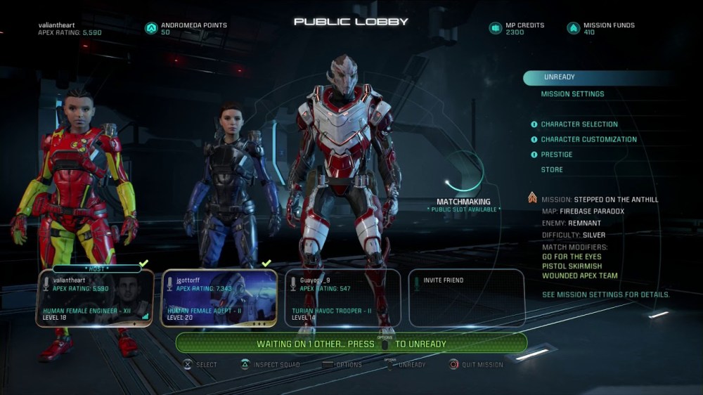 mass effect multiplayer